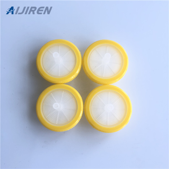 33mm 0.45μm PTFE Syringe Filter for Gas Exchange for Sale